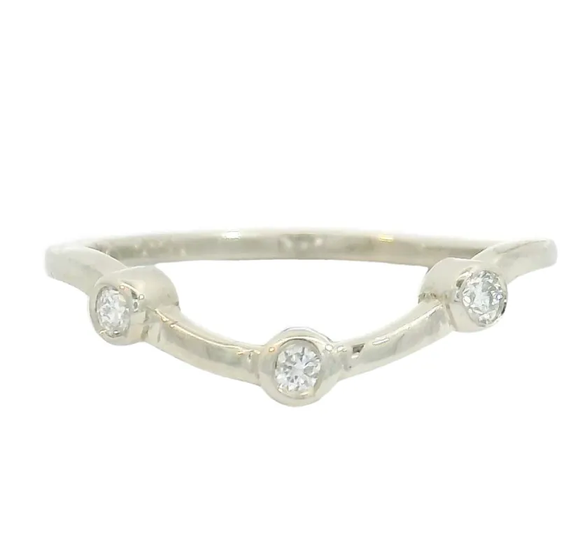 White Gold Diamond Rialto Ring sold by Young In The Mountains