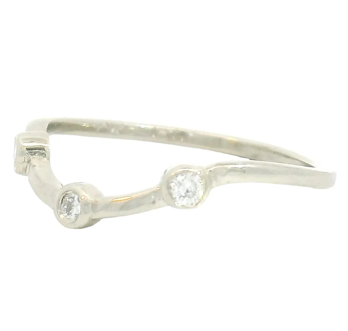 White Gold Diamond Rialto Ring sold by Young In The Mountains product image thumbnail 2