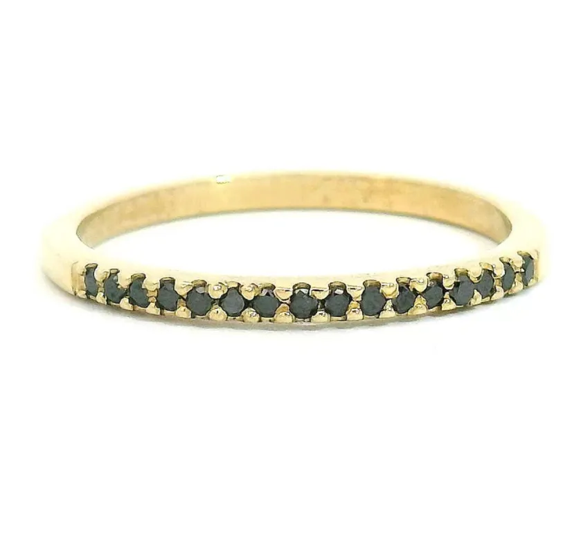 Cosmic Alignment Pavé Band sold by Young In The Mountains