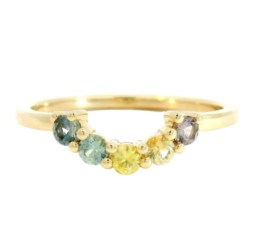 Arco De Vella Montana Sapphire Ring No. 3 sold by Young In The Mountains