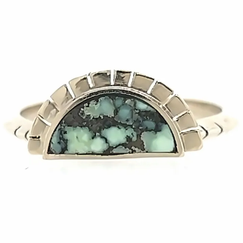 Angel Wing Variscite Selene Ring sold by Young In The Mountains