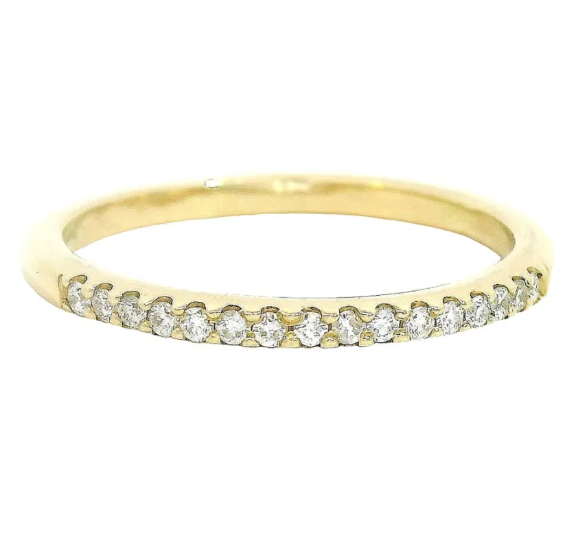 Cosmic Alignment Pavé Band sold by Young In The Mountains