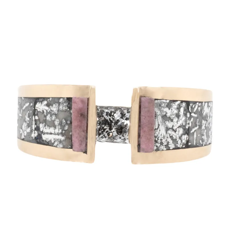 The Sacred Space Ring - Rose Mist sold by Young In The Mountains