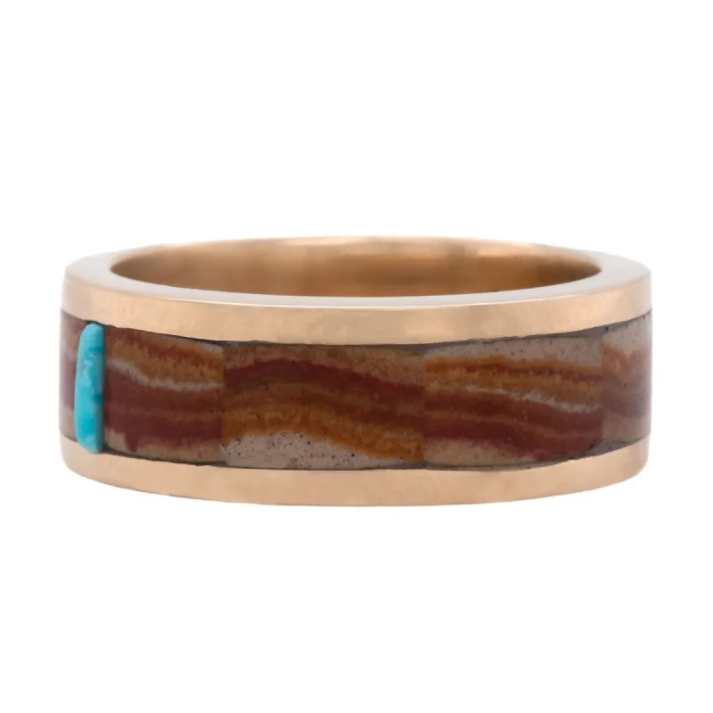 Composition No. 5 Inlay Band Ring sold by Young In The Mountains