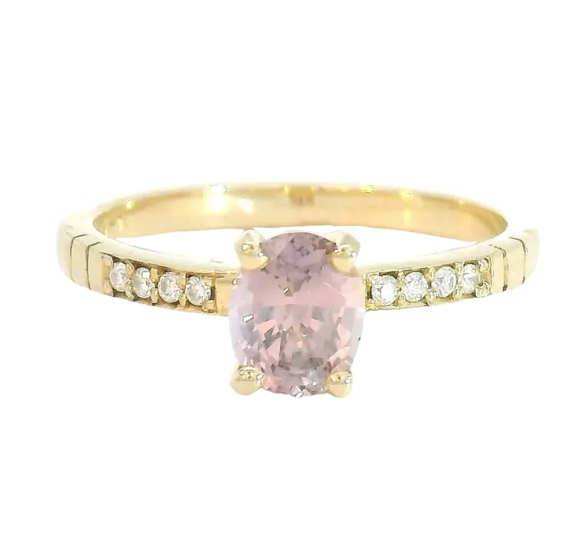 Clarinda Montana Sapphire Solitaire Ring sold by Young In The Mountains