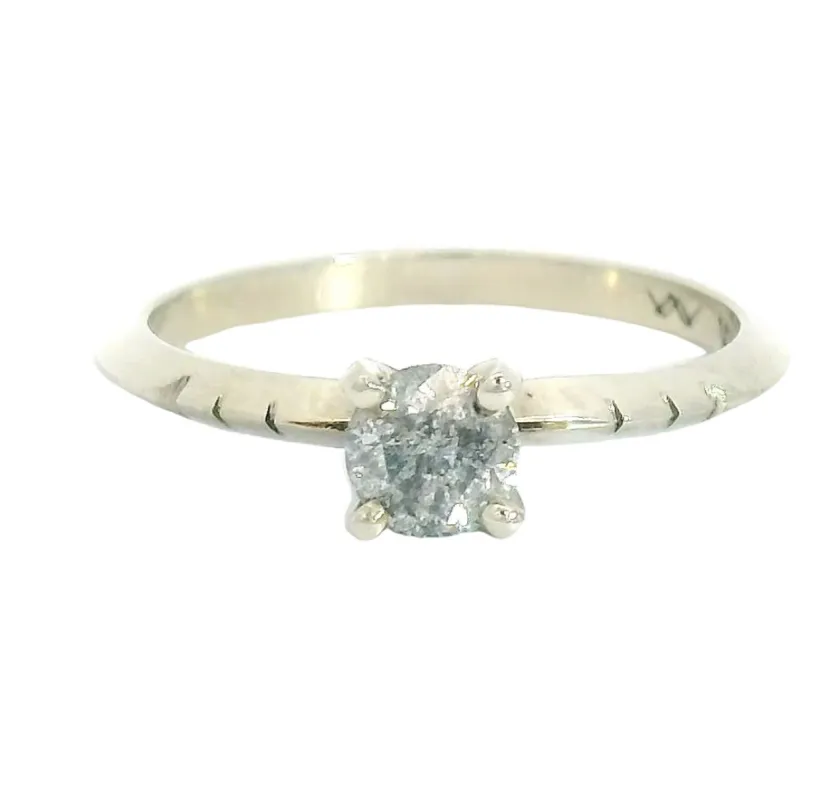 Harmaa Galaxy Diamond Solitaire Ring sold by Young In The Mountains
