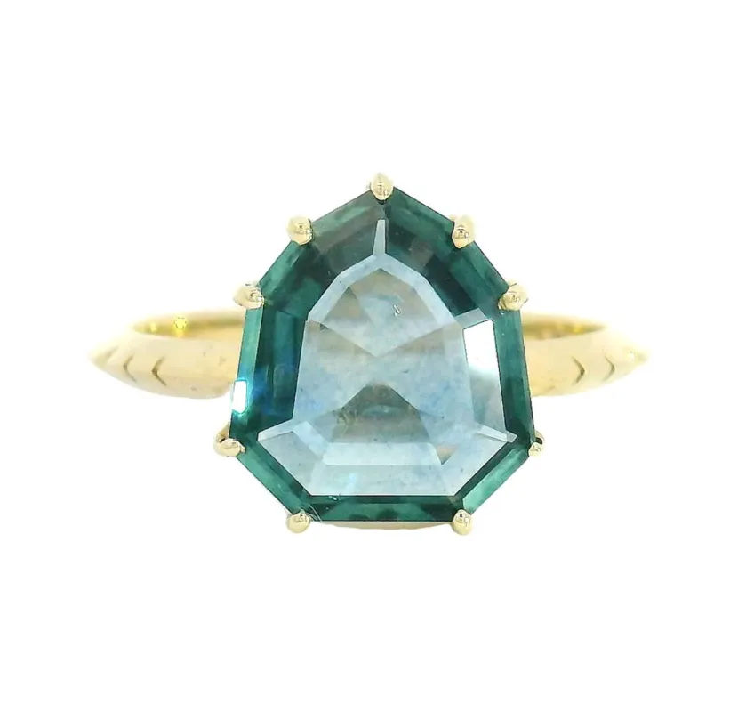 Aegis Montana Sapphire Solitaire Ring sold by Young In The Mountains