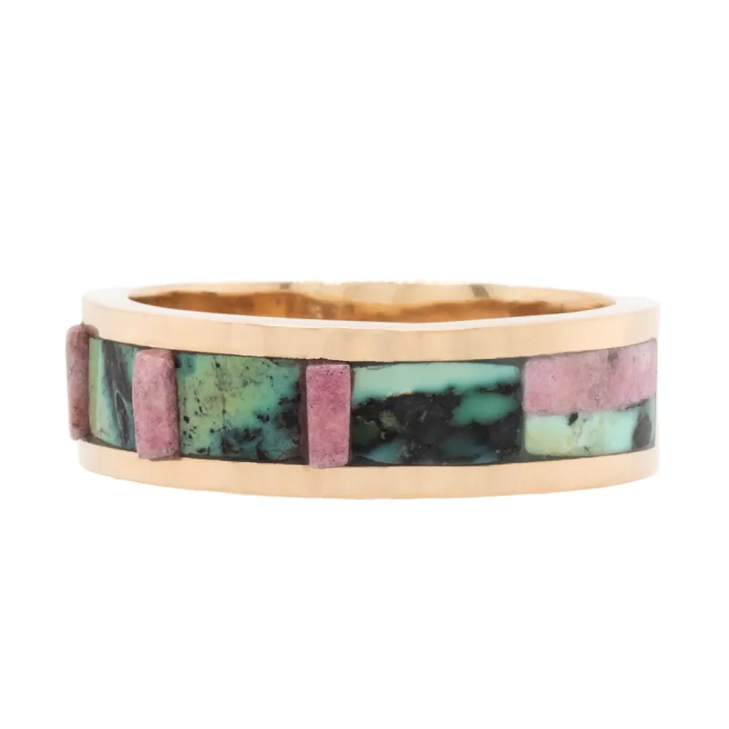 Composition No. 4 Inlay Band Ring sold by Young In The Mountains