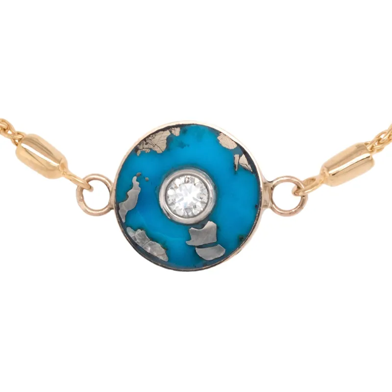 Cerclen Bolo Bracelet - Morenci Turquoise sold by Young In The Mountains