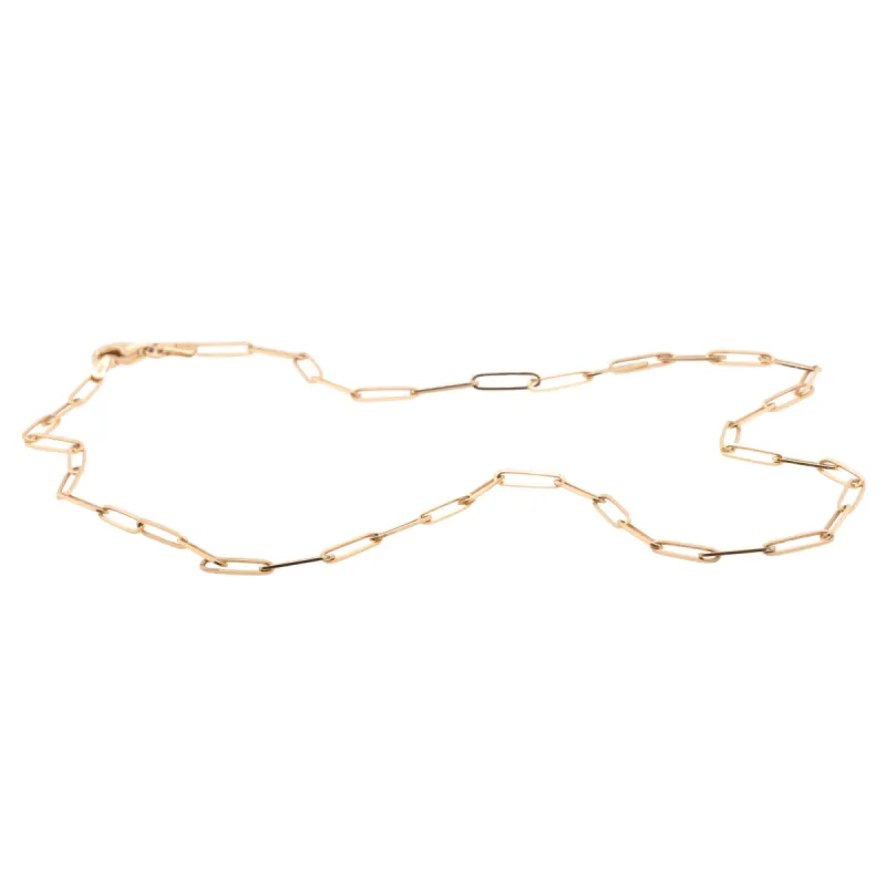 Paper Clip Chain sold by Young In The Mountains