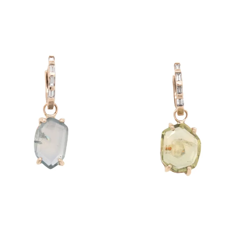 Sestra Montana Sapphire Earrings No. 1 sold by Young In The Mountains