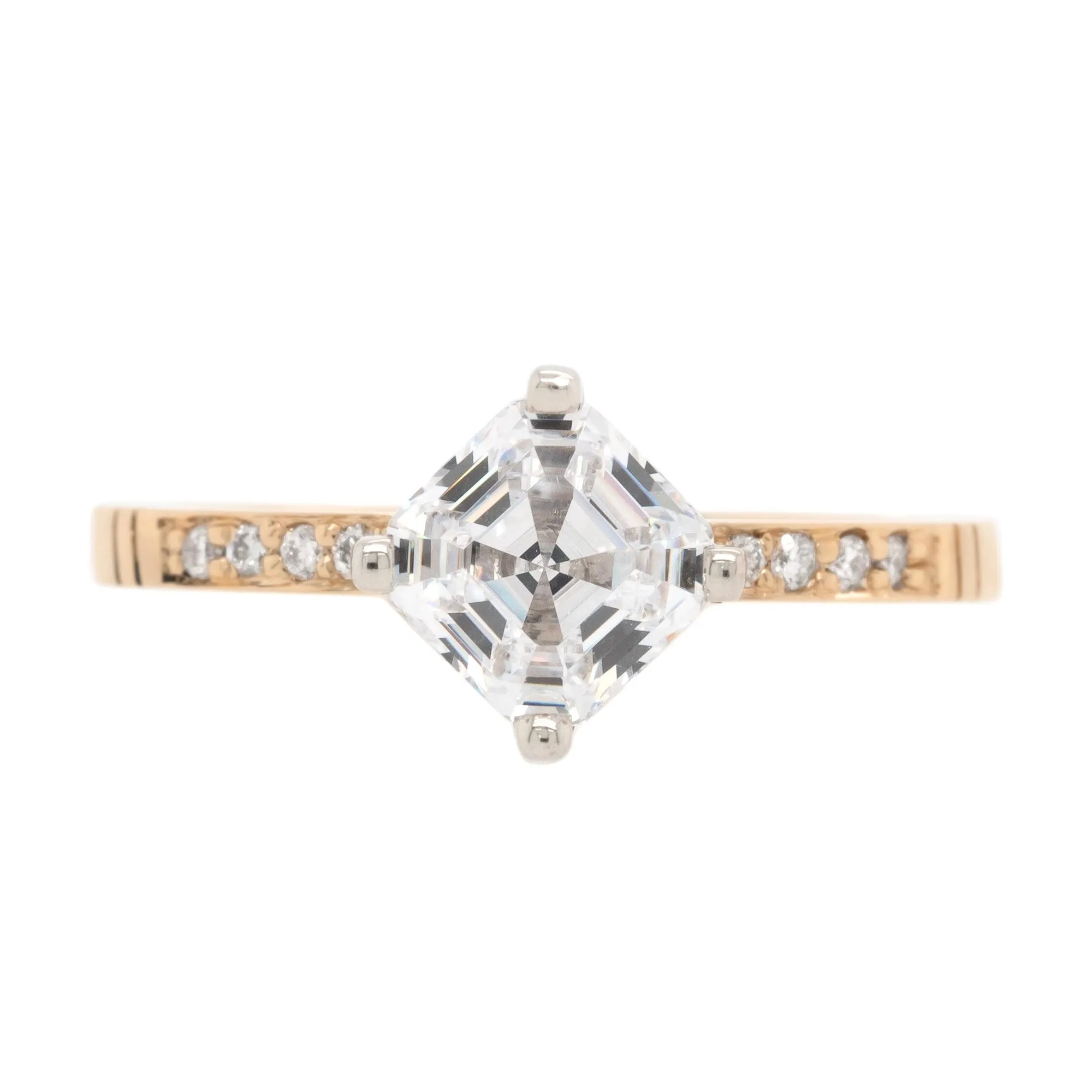 MTO - Traditional Diamond Rings sold by Young In The Mountains product image thumbnail 3