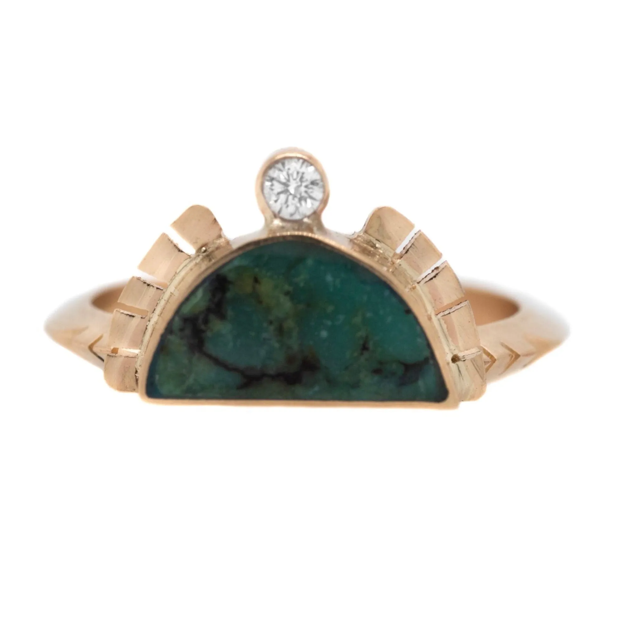 MTO - Stone Inlay Rings sold by Young In The Mountains product image thumbnail 4