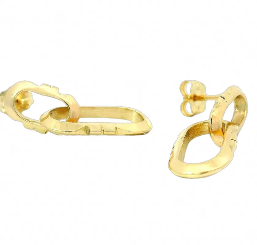 Paper Clip Earrings sold by Young In The Mountains
