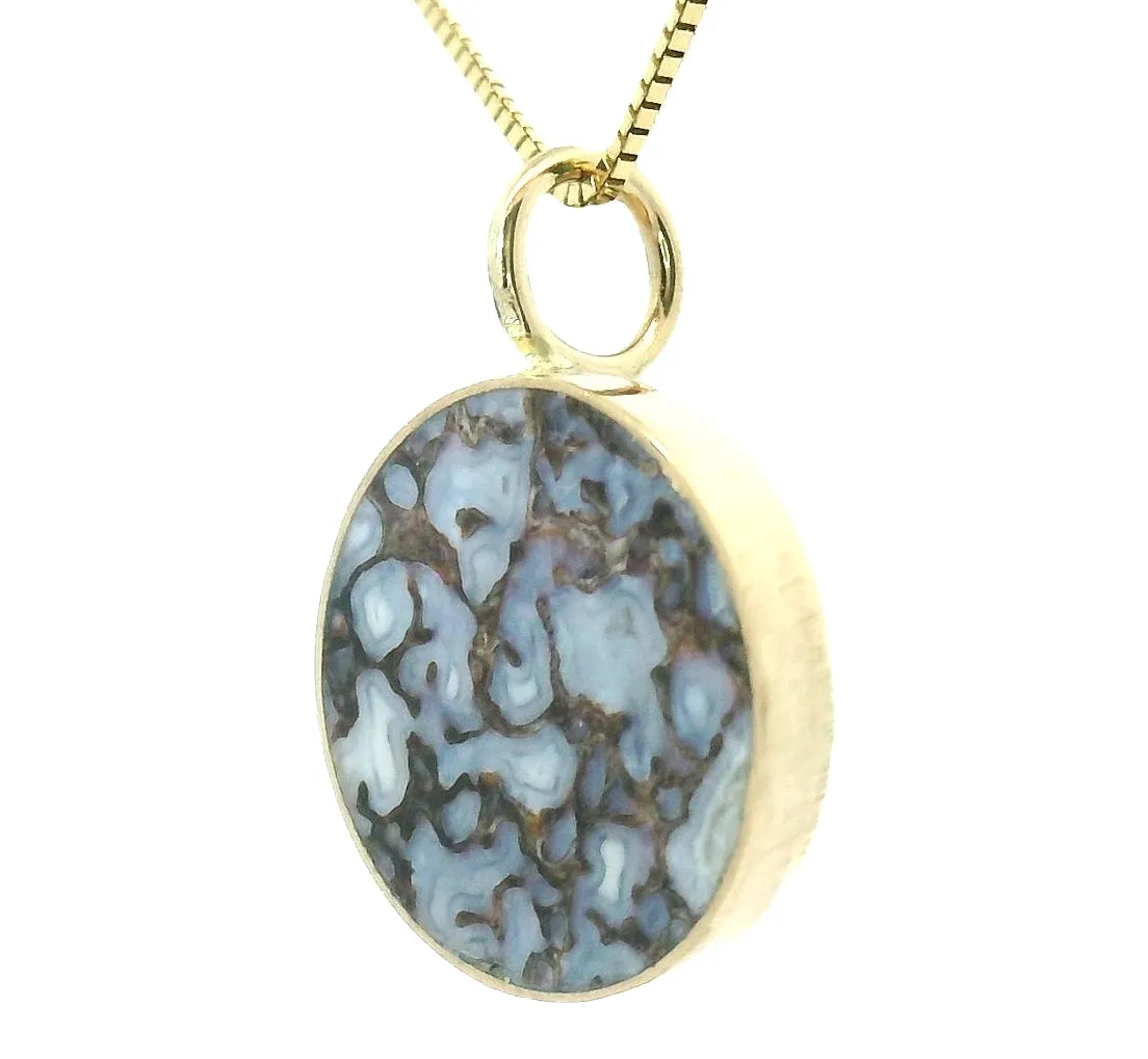 The Circ Necklace - Grey Dinosaur Bone sold by Young In The Mountains product image thumbnail 2