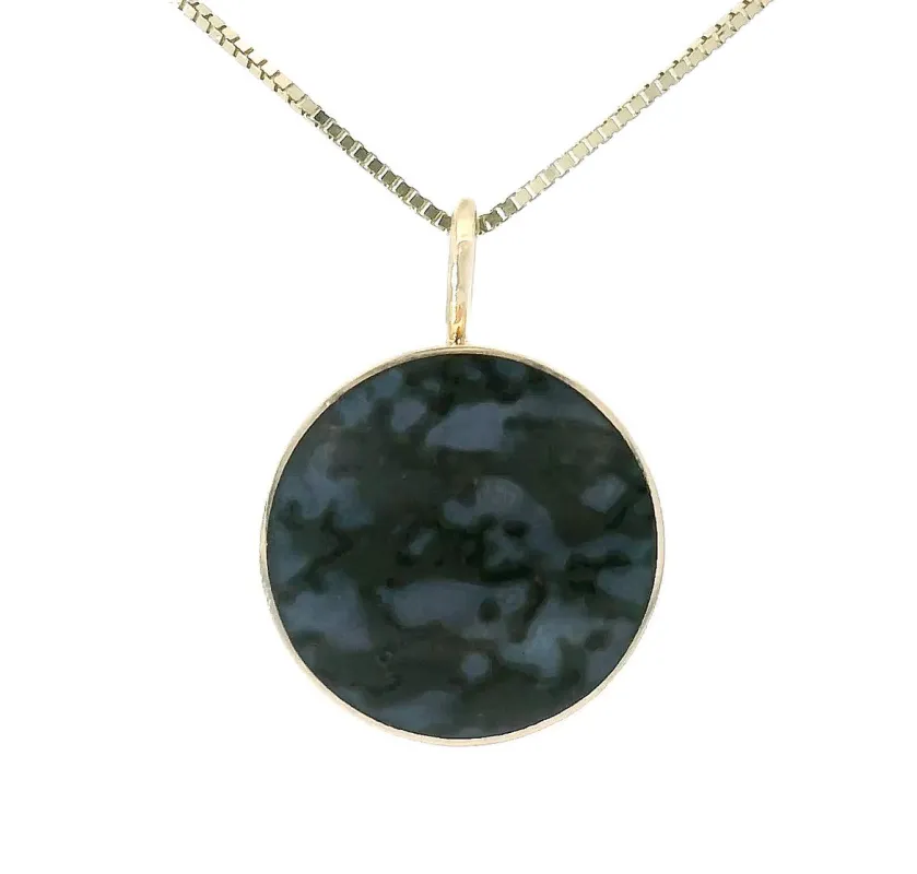 The Circ Necklace - Black Dinosaur Bone sold by Young In The Mountains