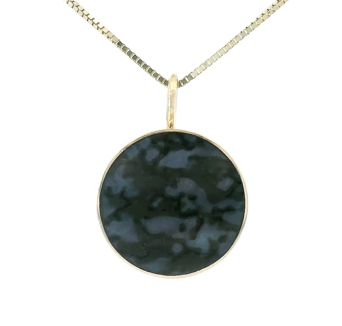 The Circ Necklace - Black Dinosaur Bone sold by Young In The Mountains