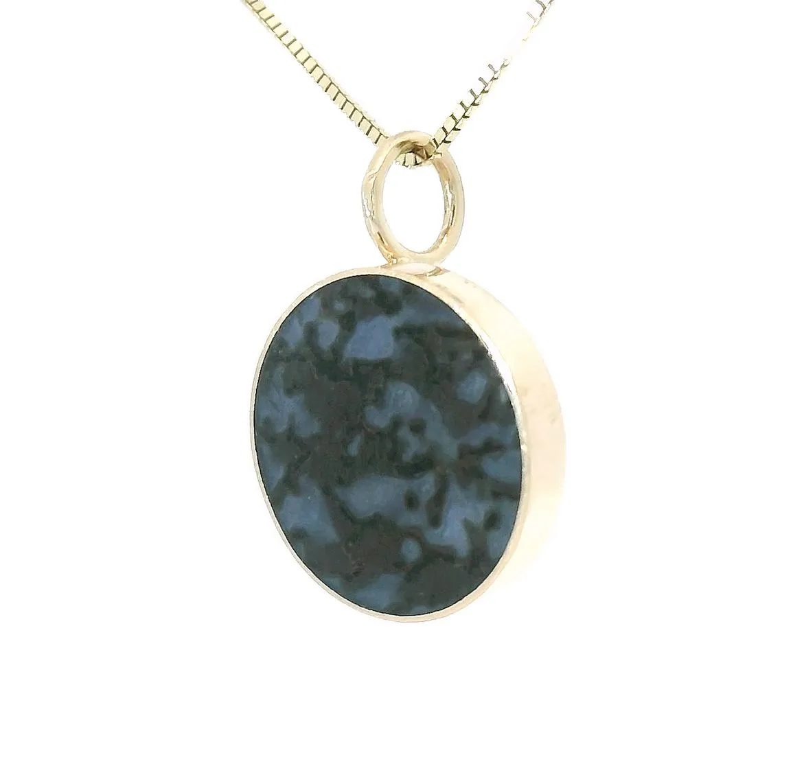 The Circ Necklace - Black Dinosaur Bone sold by Young In The Mountains product image thumbnail 2