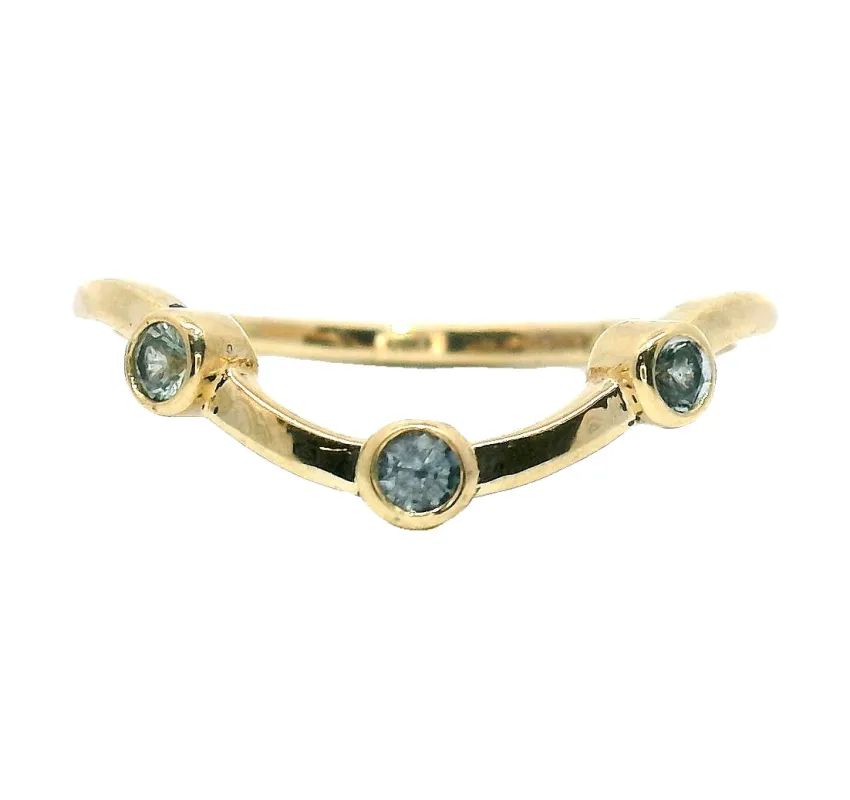 Rialto Ring - Montana Sapphire sold by Young In The Mountains