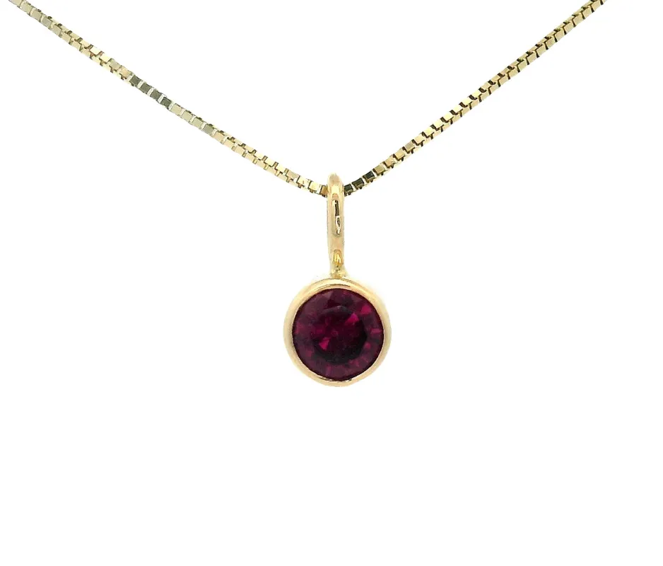 Idaho Garnet Necklace sold by Young In The Mountains