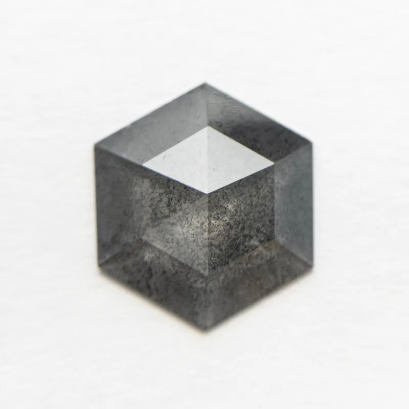 2.20ct 11.73x9.99x2.95mm Hexagon Rosecut 19246-03 made by Young In The Mountains