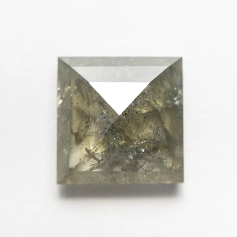 4.38ct 9.52x9.43x4.10mm Square Rosecut 19622-06 made by Young In The Mountains