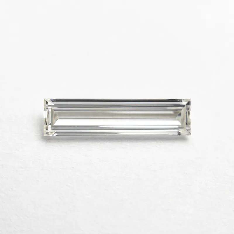 0.70ct 11.58x2.89x1.80mm GIA Internally Flawless H Baguette Step Cut 24300-01 sold by Young In The Mountains