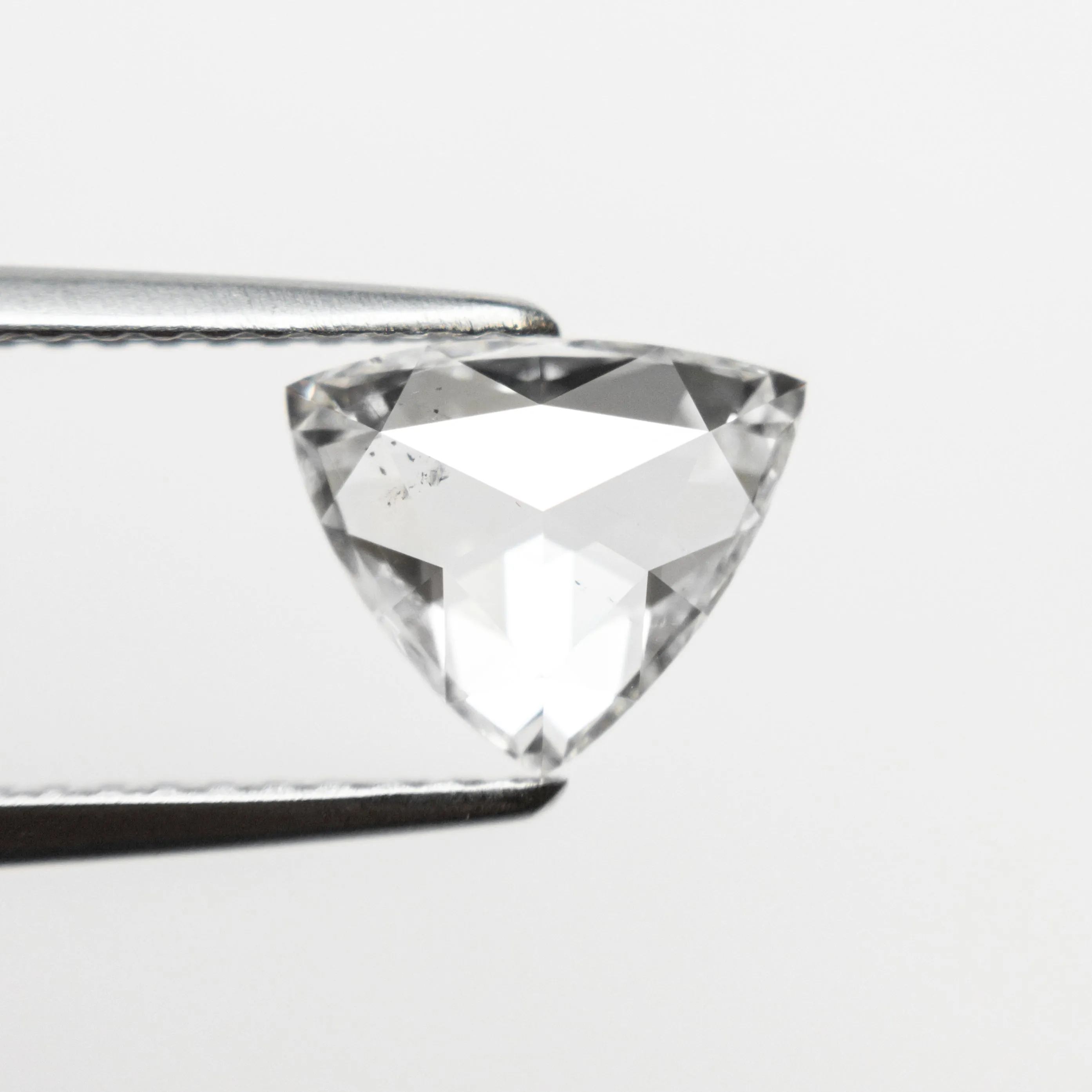 1.25ct 6.85x8.22x2.78mm SI2 F Trillion Rosecut 🇨🇦 21119-01 sold by Young In The Mountains product image thumbnail 2