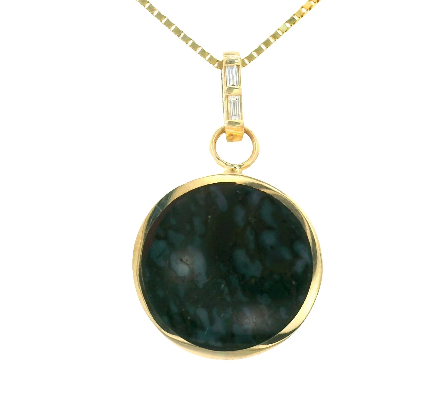 Large Reversible Pendant - Dinosaur Bone sold by Young In The Mountains product image thumbnail 2