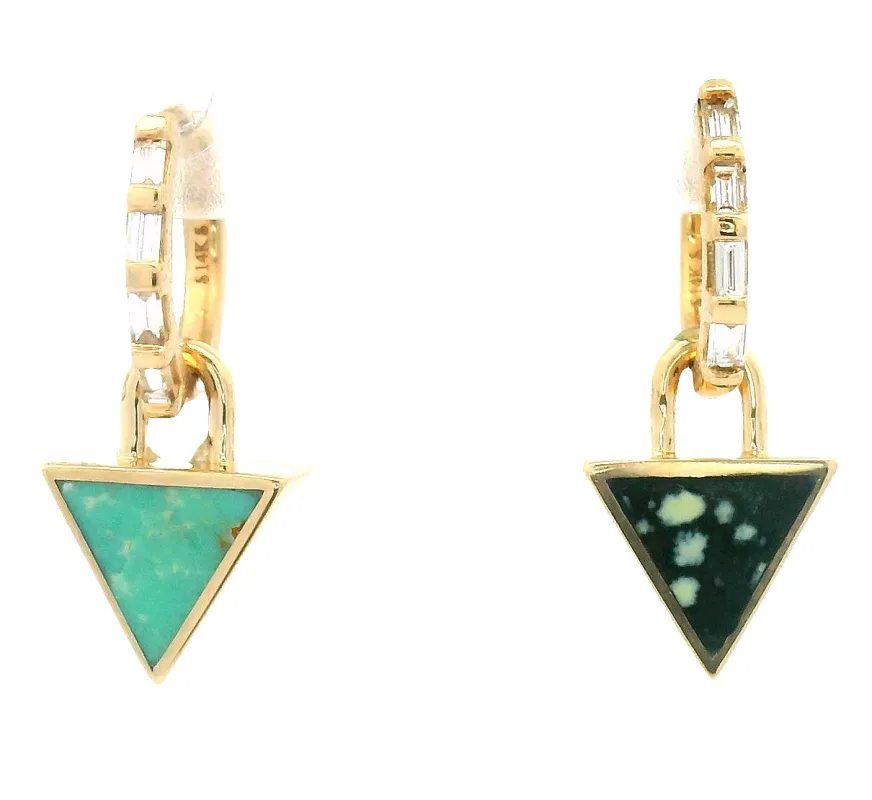 3-In-1 Reversible Giza Earrings sold by Young In The Mountains