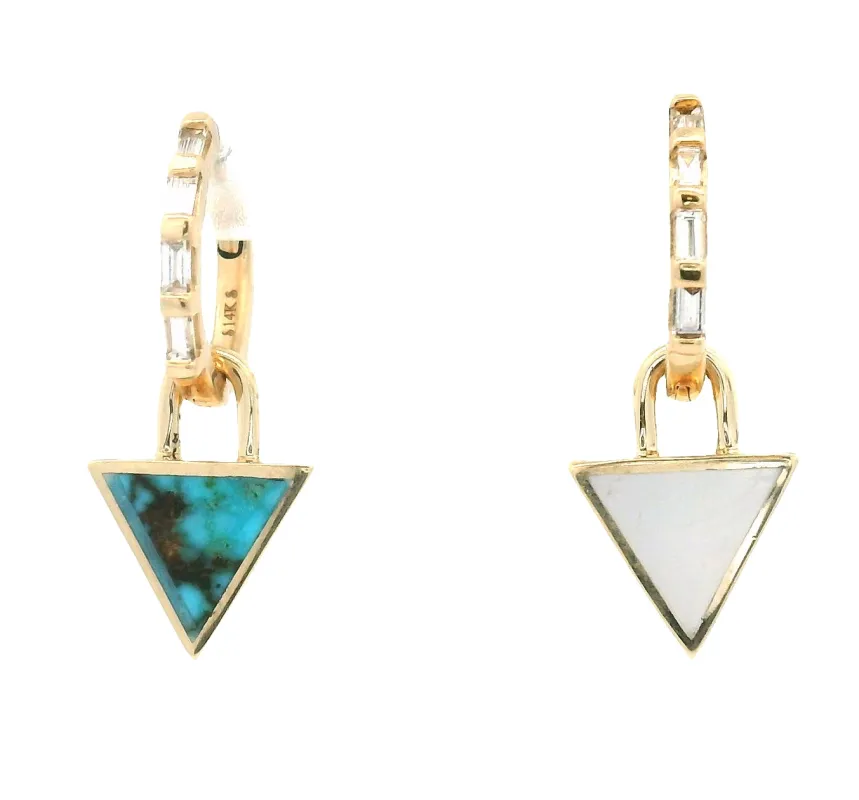 3-In-1 Reversible Giza Earrings sold by Young In The Mountains