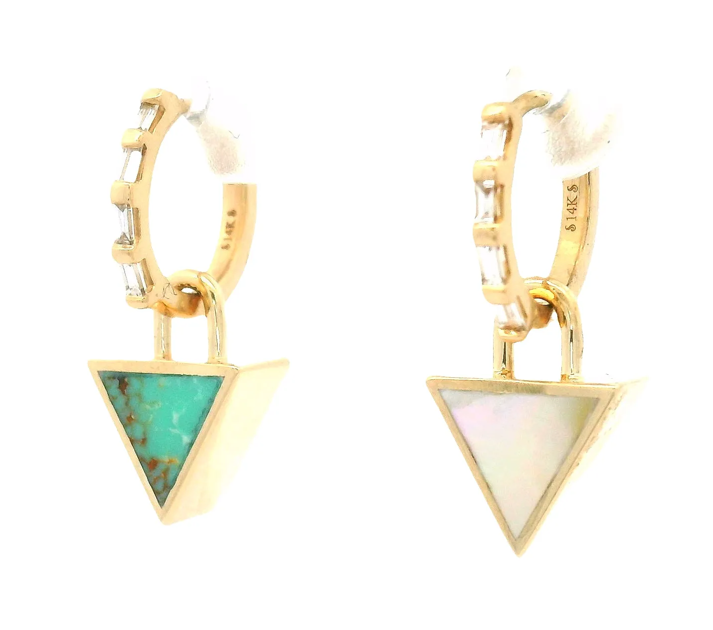 3-In-1 Reversible Giza Earrings sold by Young In The Mountains product image thumbnail 2