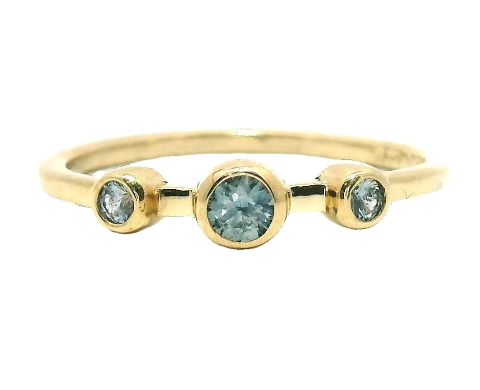 The Cerberus - Montana Sapphire Ring made by Young In The Mountains