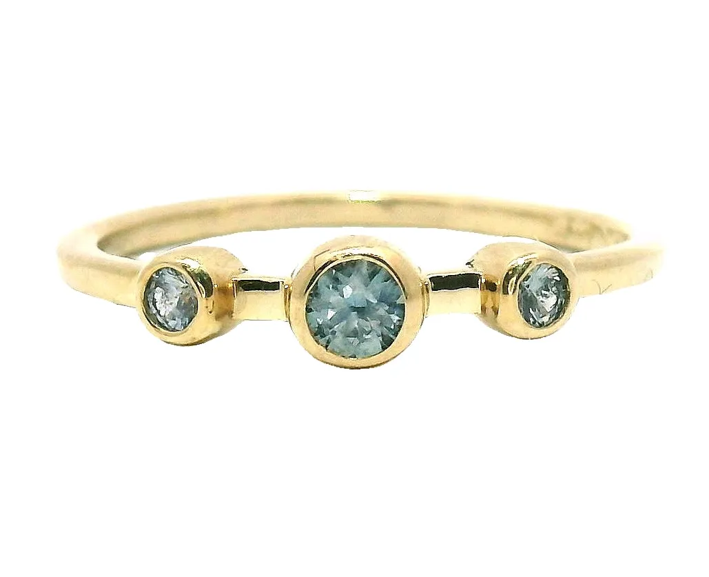 The Cerberus - Montana Sapphire Ring sold by Young In The Mountains