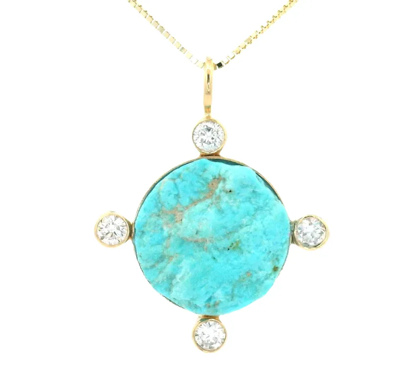 Compass Necklace sold by Young In The Mountains