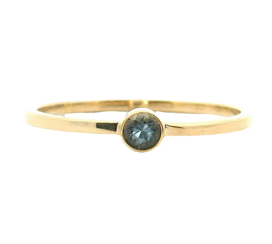 Montana Sapphire Modelo Ring sold by Young In The Mountains