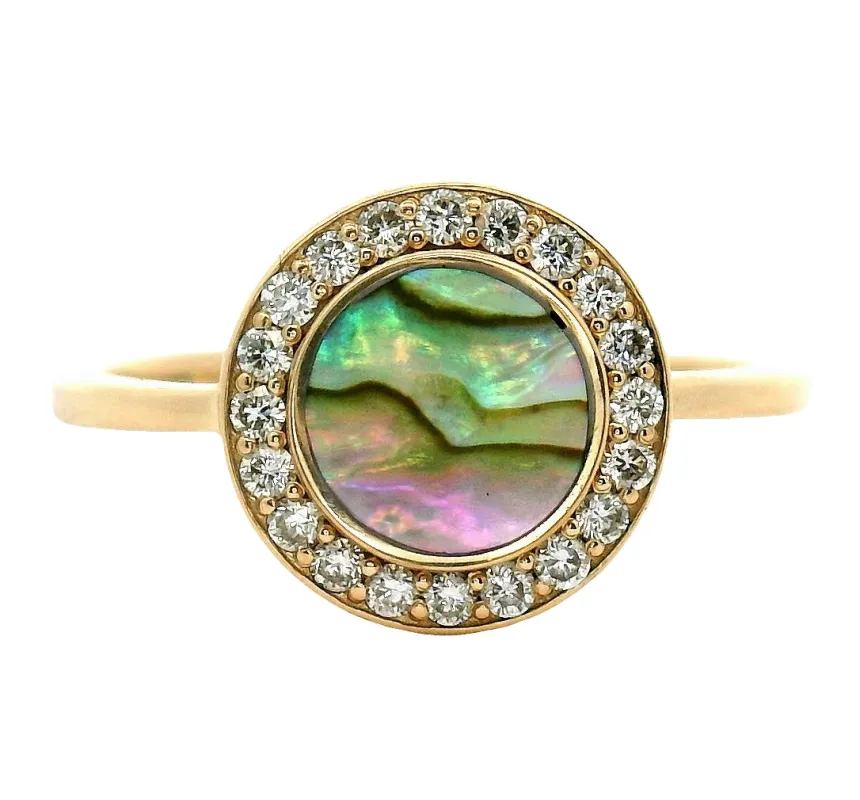 Halo Ring sold by Young In The Mountains