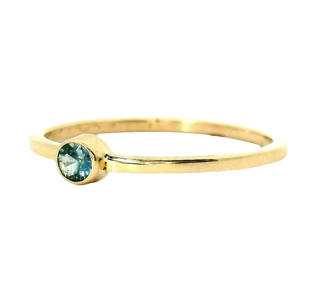 Montana Sapphire Modelo Ring sold by Young In The Mountains product image thumbnail 2