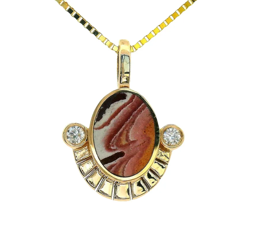 The Reina Pendant sold by Young In The Mountains