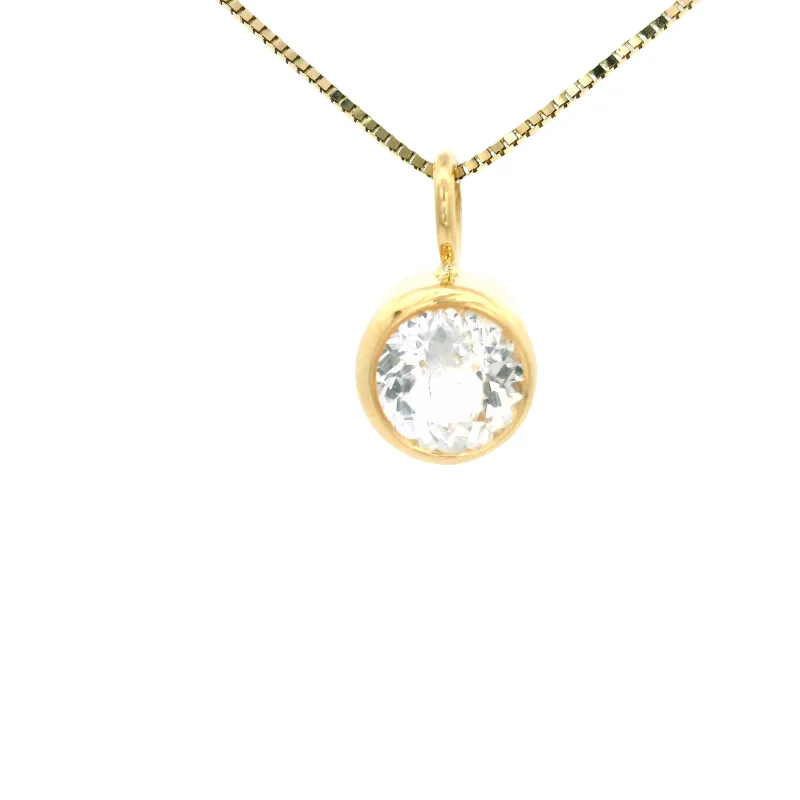 Colorado Topaz Necklace sold by Young In The Mountains