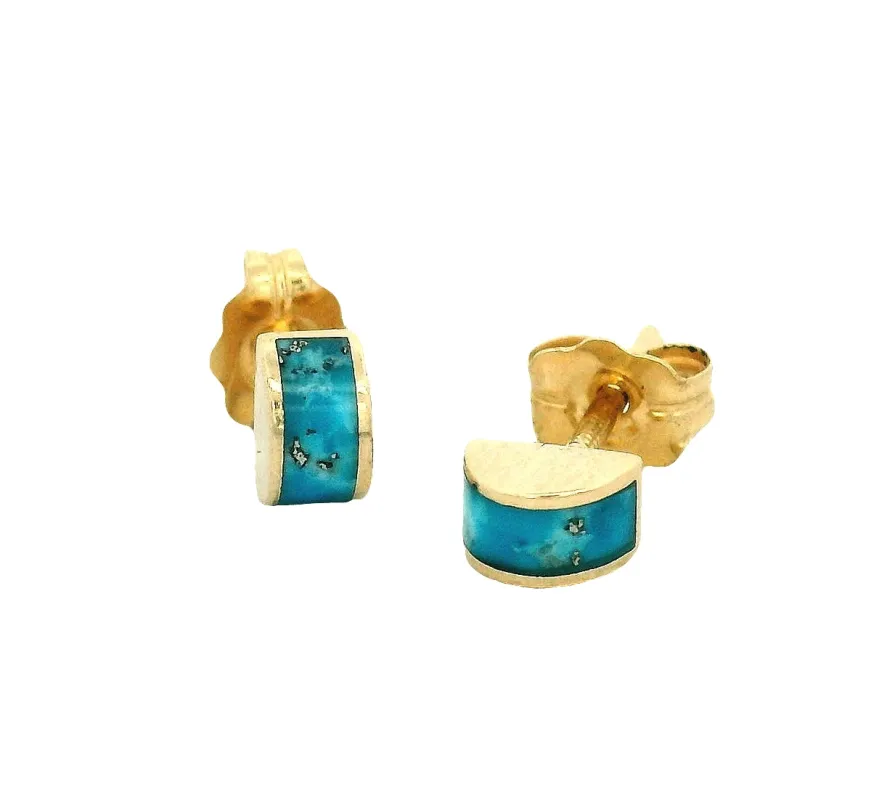 Luna Stud Earrings sold by Young In The Mountains