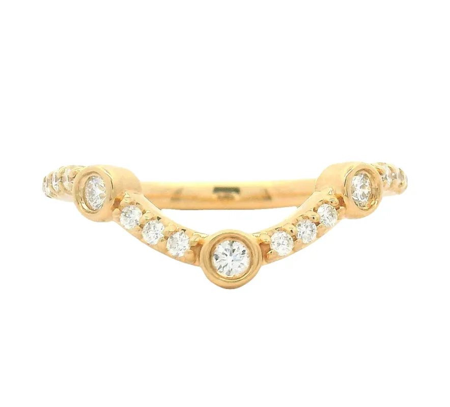 The Stardusted Rialto Ring made by Young In The Mountains