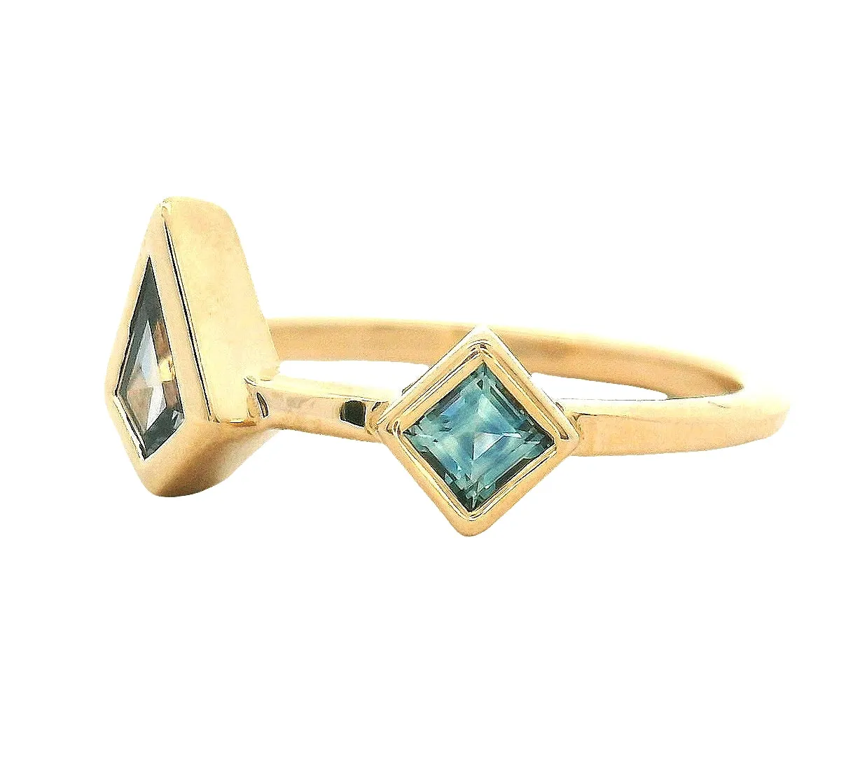 Montana Sapphire Toi Et Moi Ring No. 9 sold by Young In The Mountains product image thumbnail 2
