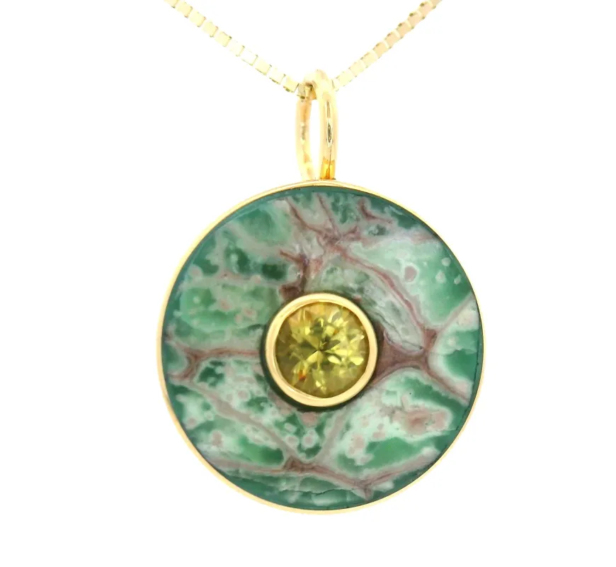 Galactic Pendant No. 6 sold by Young In The Mountains