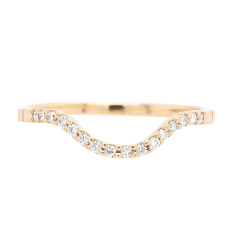 River of Light Diamond Band made by Young In The Mountains