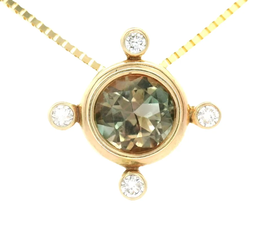 Sunstone Compass Pendant sold by Young In The Mountains