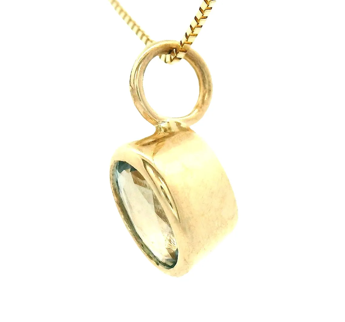 Colorado Aquamarine Pendant sold by Young In The Mountains product image thumbnail 2