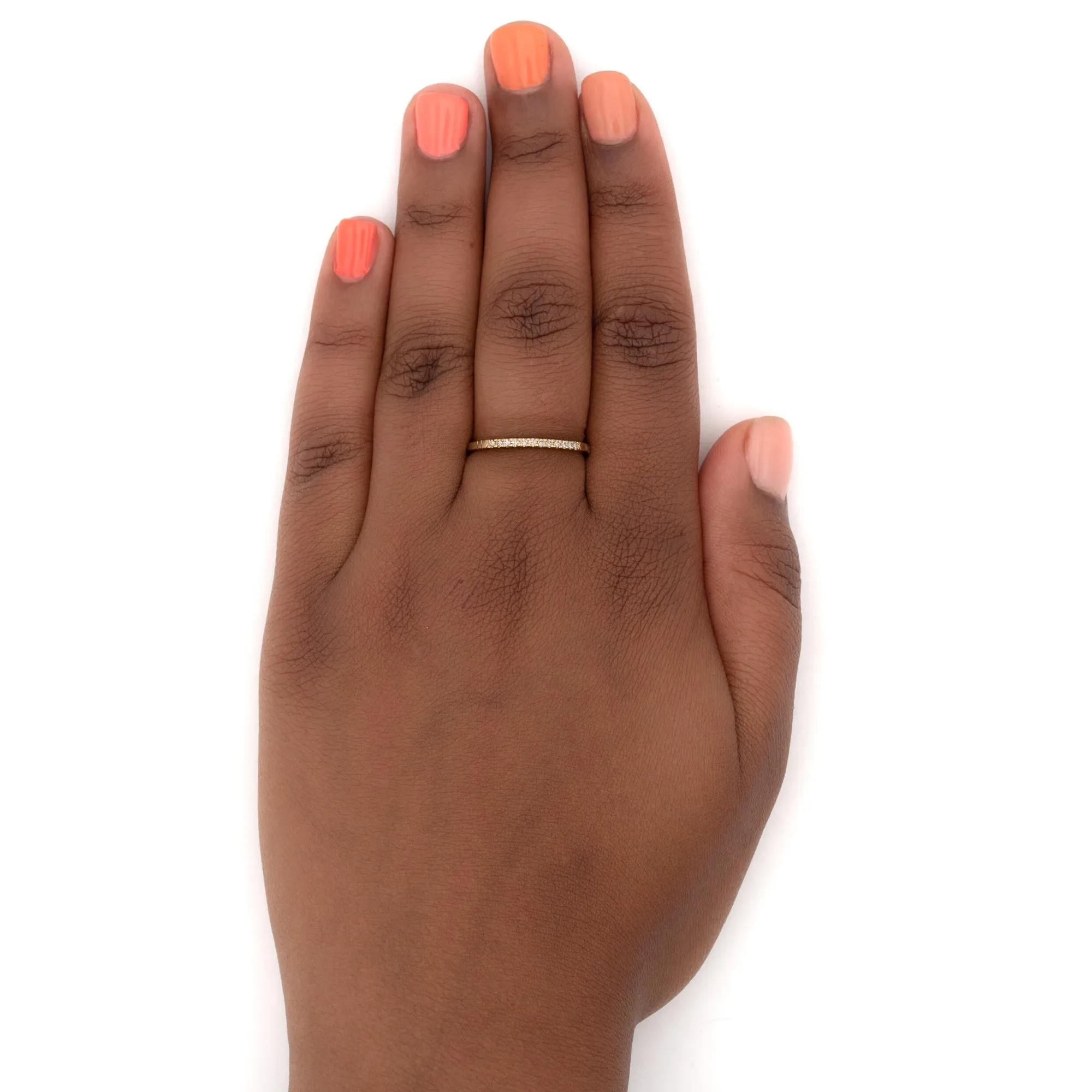 Cosmic Alignment Pavé Band sold by Young In The Mountains product image thumbnail 3