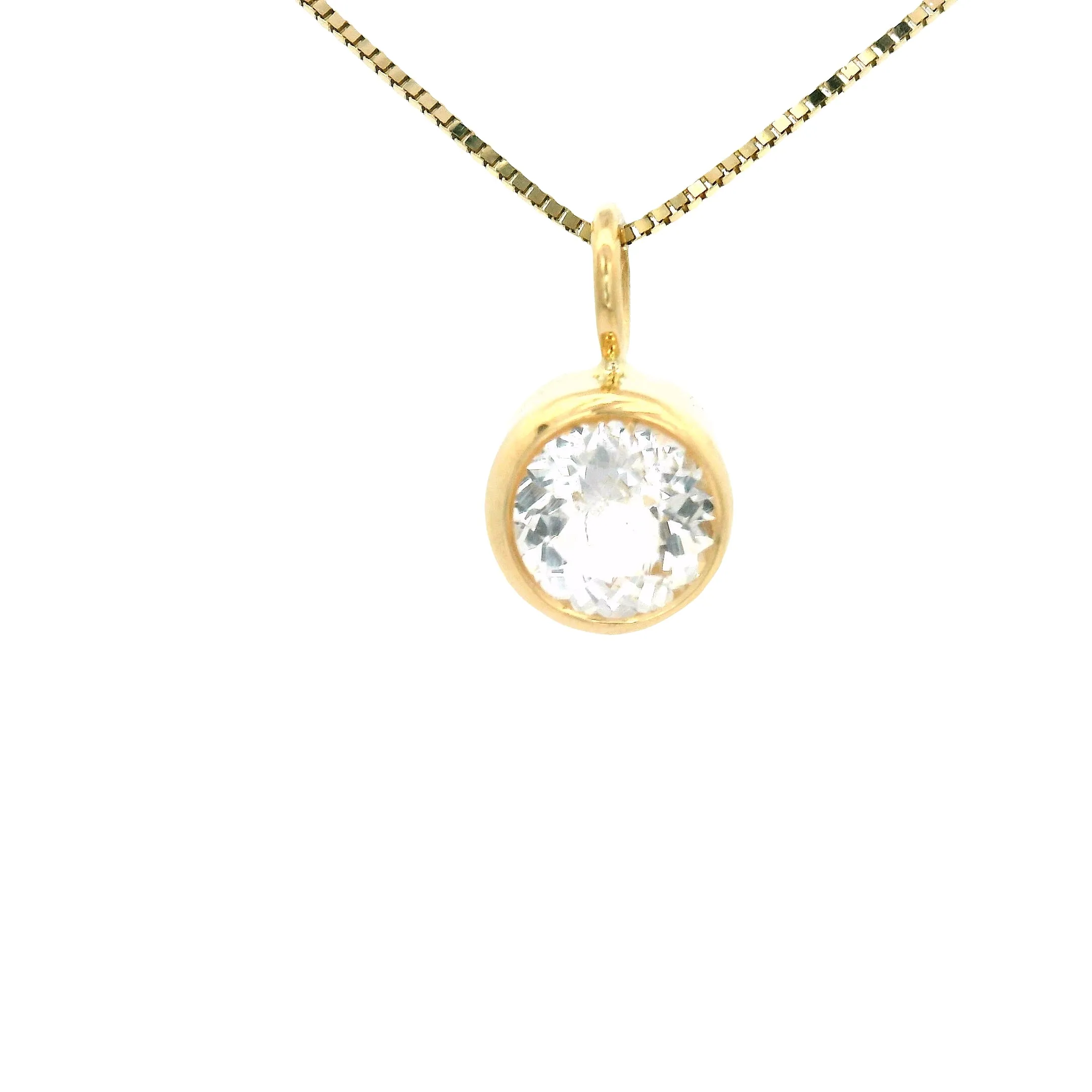 Colorado Topaz Pendant - 4mm sold by Young In The Mountains