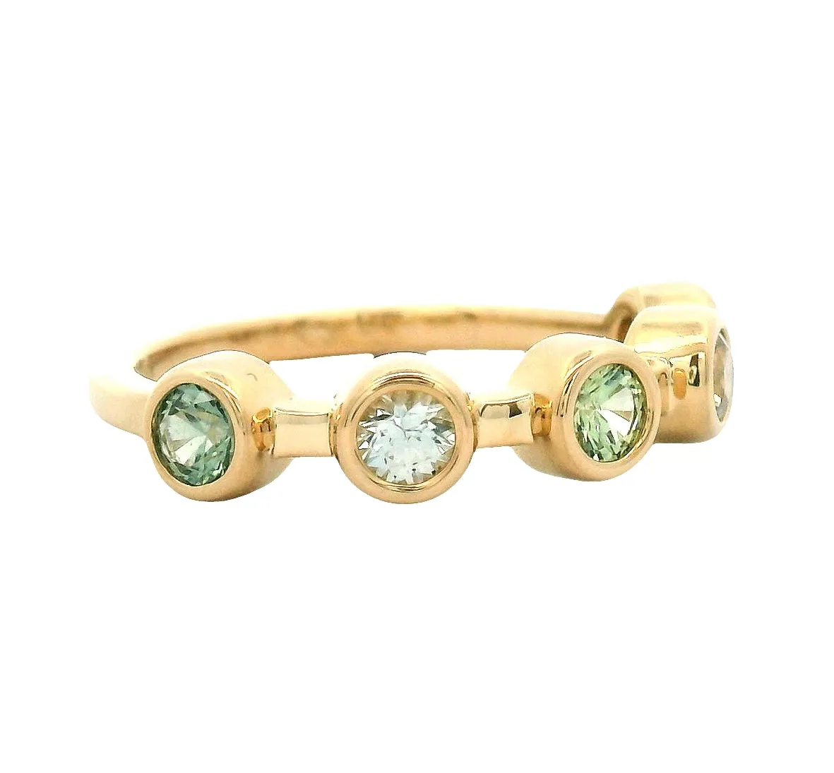 5 Stone Celebration Ring sold by Young In The Mountains product image thumbnail 3